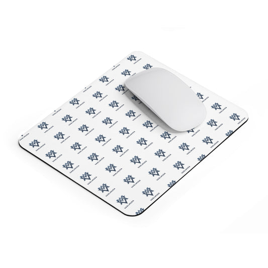 Tapis de souris minimaliste à motif marine — Tapis de bureau à logo répété pour le bureau et la maison